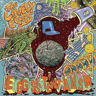 THE LOVELY EGGS - Eggsistentialism (Transparent Blue With Coffee Splatter Coloured Vinyl)