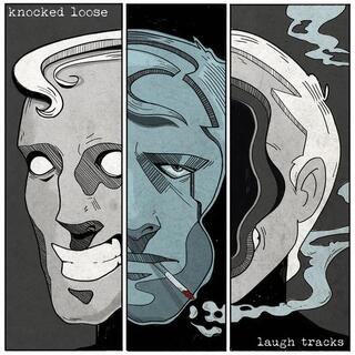 KNOCKED LOOSE - Laugh Tracks (13th Press - Silver/black Tri-stripe)