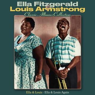 ELLA FITZGERALD & LOUIS ARMSTRONG - Classic Albums Collection (Limited Solid Turquoise Coloured Vinyl)