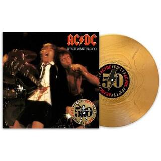 AC/DC - If You Want Blood You&#39;ve Got It (Gold Vinyl)