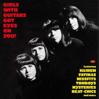 VARIOUS ARTISTS - Girls With Guitars Got Eyes On You (Orange Vinyl)
