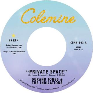 DURAND JONES &amp; THE INDICATIONS - Private Space / Sea Of Love [7in] (Dark Purple Vinyl)