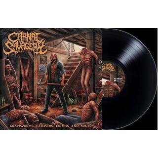 CARNAL SAVAGERY - Graveworms Cadavers Coffins &amp; Bones