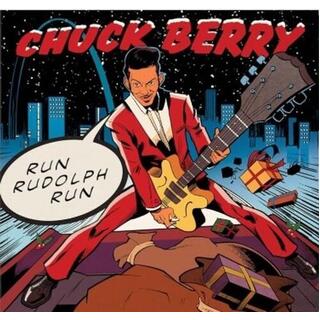 CHUCK BERRY - Run Rudolph Run [7in] (Evergreen Vinyl)