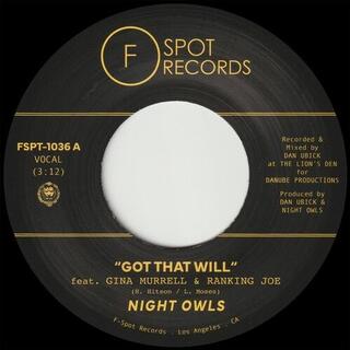 NIGHT OWLS - Got That Will B/w Got That Dub