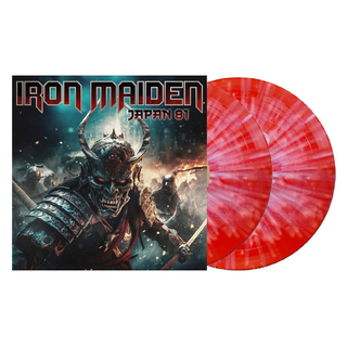IRON MAIDEN - Japan 81 (Red W/ White Splatter Vinyl 2lp)