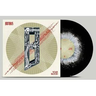 BOMBUS - Your Blood - B/w Splatter