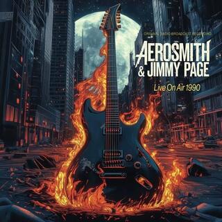 AEROSMITH FEAT. JIMMY PAGE - Live On Air 1990 (Orange Vinyl)