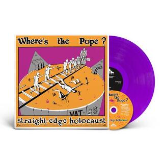 WHERE&#39;S THE POPE? - Where&#39;s The Pope? - Straight Edge Holocaust Lp/cd (Purple Vinyl)
