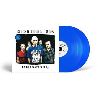MIDNIGHT OIL - 20,000 Watt R.S.L. (The Best Of) (Ltd Blue Vinyl)