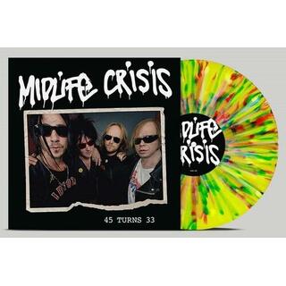 MIDLIFE CRISIS - 45 Turns 33 - Multicolour-splatter