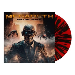 MEGADETH - Selling Peace (Red W/ Black Splatter Vinyl)