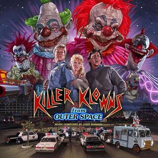 JOHN MASSARI - Killer Klowns From Outer Space Original Score (Klownzilla Pinwheel Coloured Vinyl