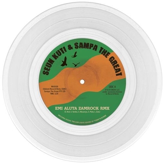 SEUN KUTI - Emi Aluta Zamrock Remix / Emi Aluta 45 Edit (Clear Vinyl)