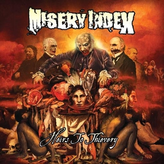 MISERY INDEX - Heirs To Thievery (Custom Marble Edition)