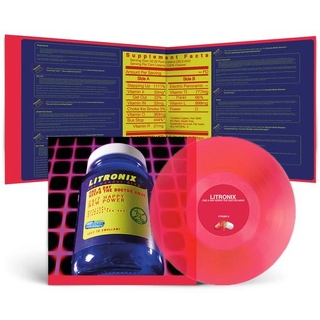 LITRONIX - One A Day Keeps The Doctor Away (Transparent Red Vinyl)