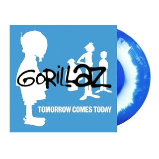 GORILLAZ - Tomorrow Comes Today: 25th Anniversary Reissue (Limited Blue &amp; White Coloured Vinyl)