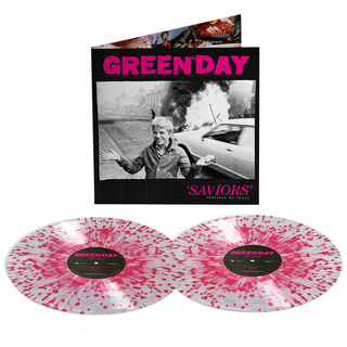 GREEN DAY - Saviors(Deluxe Edition) (Clear/hot Pink Splatter Vinyl) (Indies)