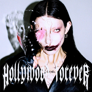 DEATHBYROMY - Hollywood Forever (Clear With Pink &amp; Black Splatter Vinyl)