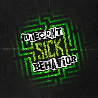 INDECENT BEHAVIOR - Sick (Marbled White, Translucent Red Vinyl)
