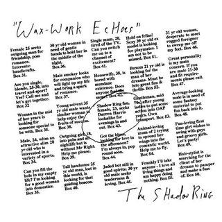 THE SHADOW RING - Wax-work Echoes [lp]