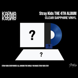 STRAY KIDS - Karma (Limited Clear Sapphire Blue Coloured Vinyl)