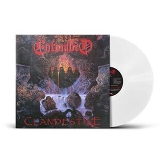 ENTOMBED - Clandestine ( White Vinyl)
