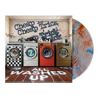 CHEAP TRICK - All Washed Up (Limited Edition) (Clear/orange/blue Marble Vinyl)