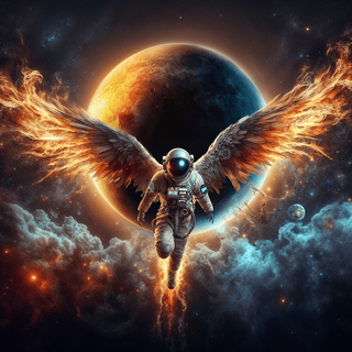 BLISS N ESO - The Moon - The Dark Side (Marbled Moon Glow Lp)