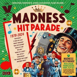 MADNESS - Hit Parade: 1979 - 2024 (Limited Red &amp; Blue Translucent Coloured Vinyl)