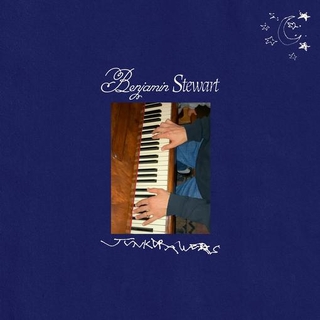 BENJAMIN STEWART - Junkdrawers - Blue Black Swirl Lp