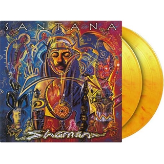 SANTANA - Shaman (Yellow, Red &amp; Orange Marbled Vinyl)