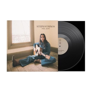 STEPH STRINGS - Feel Alive - Black Lp