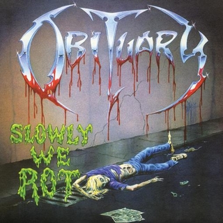 OBITUARY - Slowly We Rot (Remastered, Expanded Corpse Blue With Blood Splatter Vinyl)