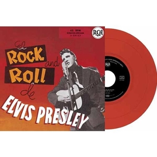 ELVIS PRESLEY - Ep Étranger N°19 - El Rock And Roll De Elvis Presley (Spain) (Limited Red 7in Vinyl)