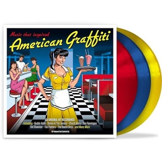 AMERICAN GRAFFITI / VARIOUS - American Graffiti / Various - Red Blue &amp; Yellow