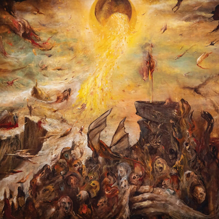 GUTVOID - Liminal Shrines (Crimson Haze Marble Vinyl)