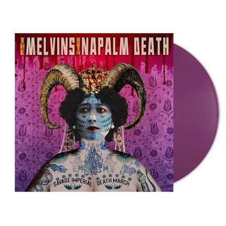 MELVINS WITH NAPALM DEATH - Savage Imperial Death March (Orchid Vinyl)