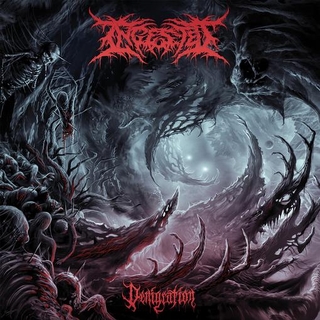 INGESTED - Denigration (Electric Blue Smoke Vinyl)