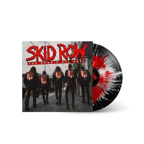 SKID ROW - Gang's All Here (Limited Splattered Black, Red & White Coloured Vinyl)